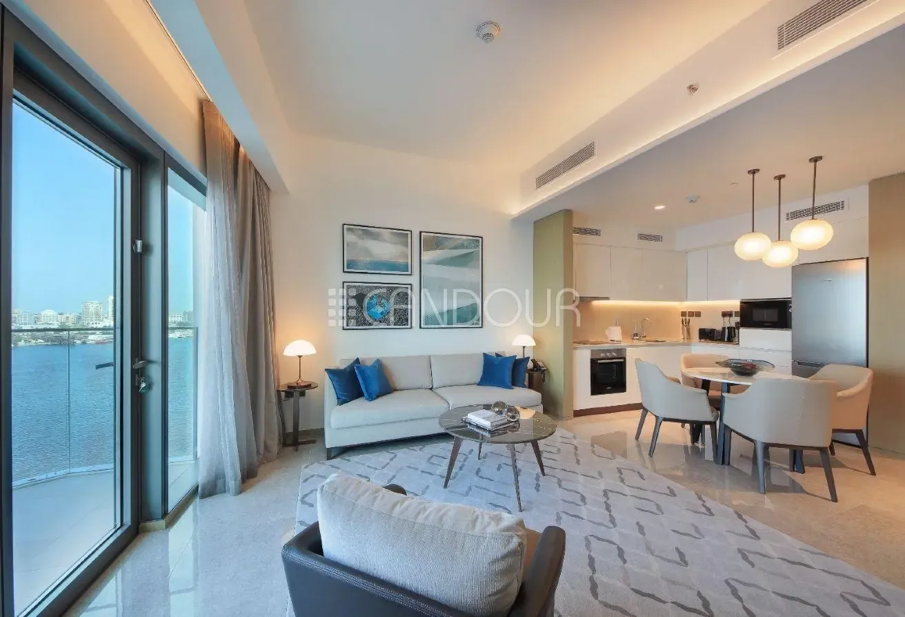 Luxurious 1BR | Creek View | Cheques Negotiable