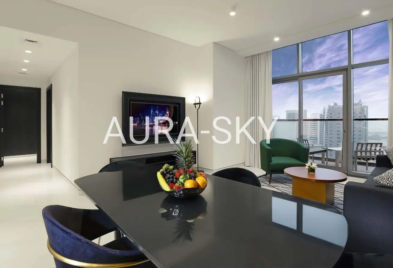 Spacious 2BR | Furnished | Business Bay