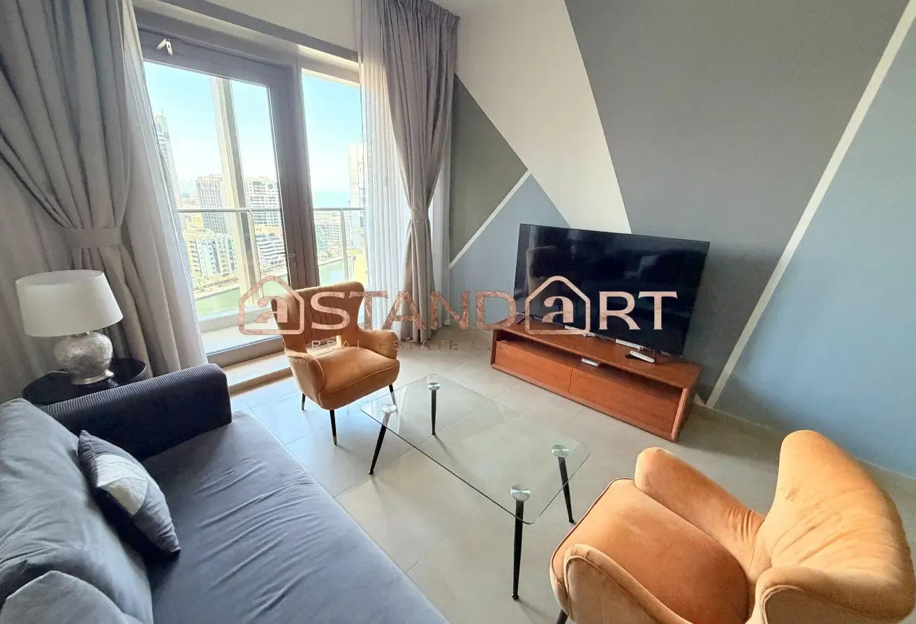 Full Dubai Marina View | Spacious | Full Furnished