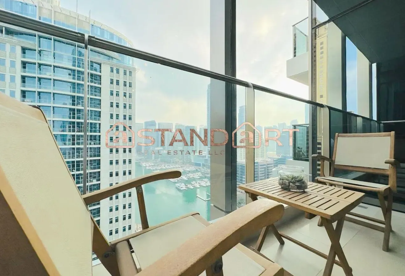 Full Dubai Marina View | Fully Furnished | Vacant