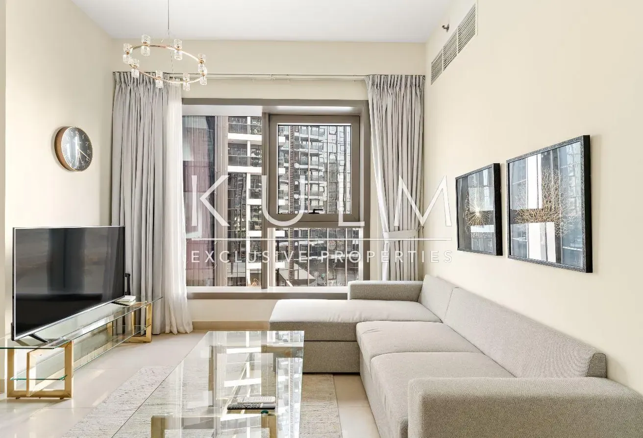 FURNISHED 2BR |STUNNING CANAL VIEW |READY TO MOVE