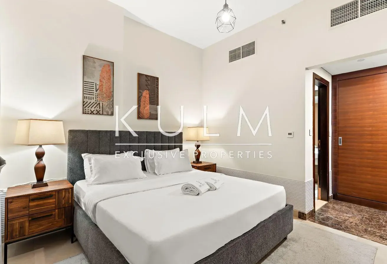 FURNISHED 2BR |STUNNING CANAL VIEW |READY TO MOVE
