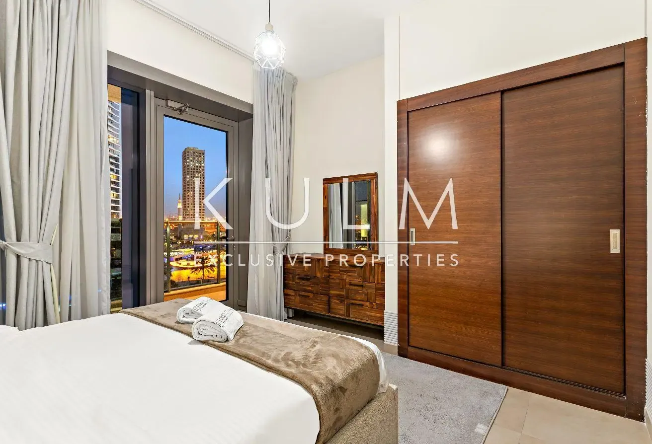 FURNISHED 2BR |STUNNING CANAL VIEW |READY TO MOVE