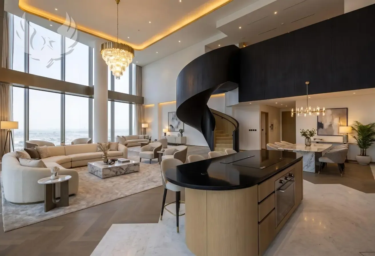 Luxury duplex I Canal and Burj Views I Vacant