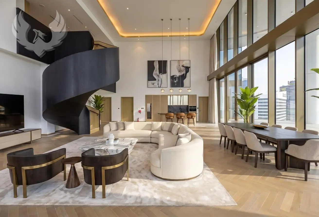 Luxury duplex I Canal and Burj Views I Vacant