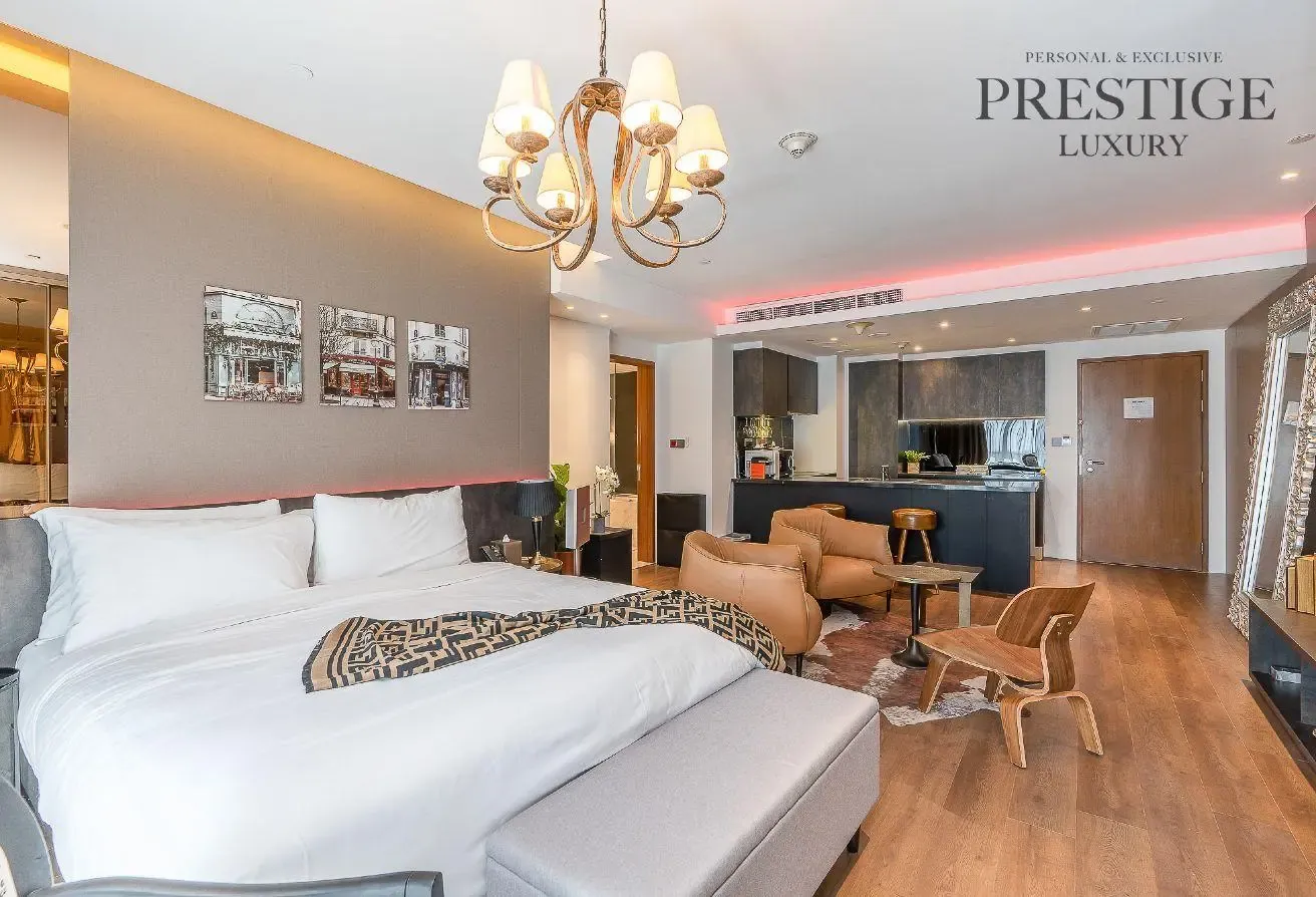 Upgraded | Burj Khalifa View | Luxurious Studio