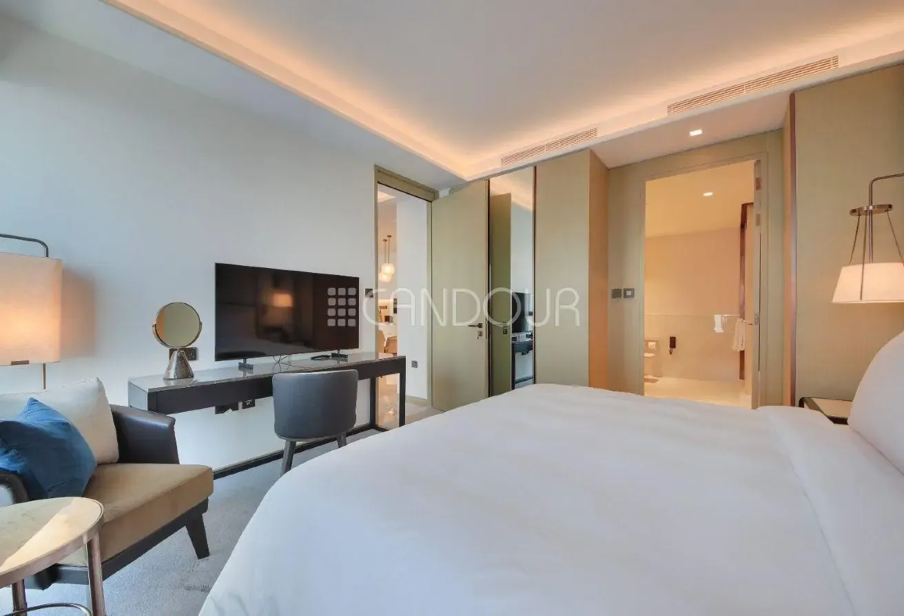 Luxurious 1BR | Creek View | Rented | Furnished