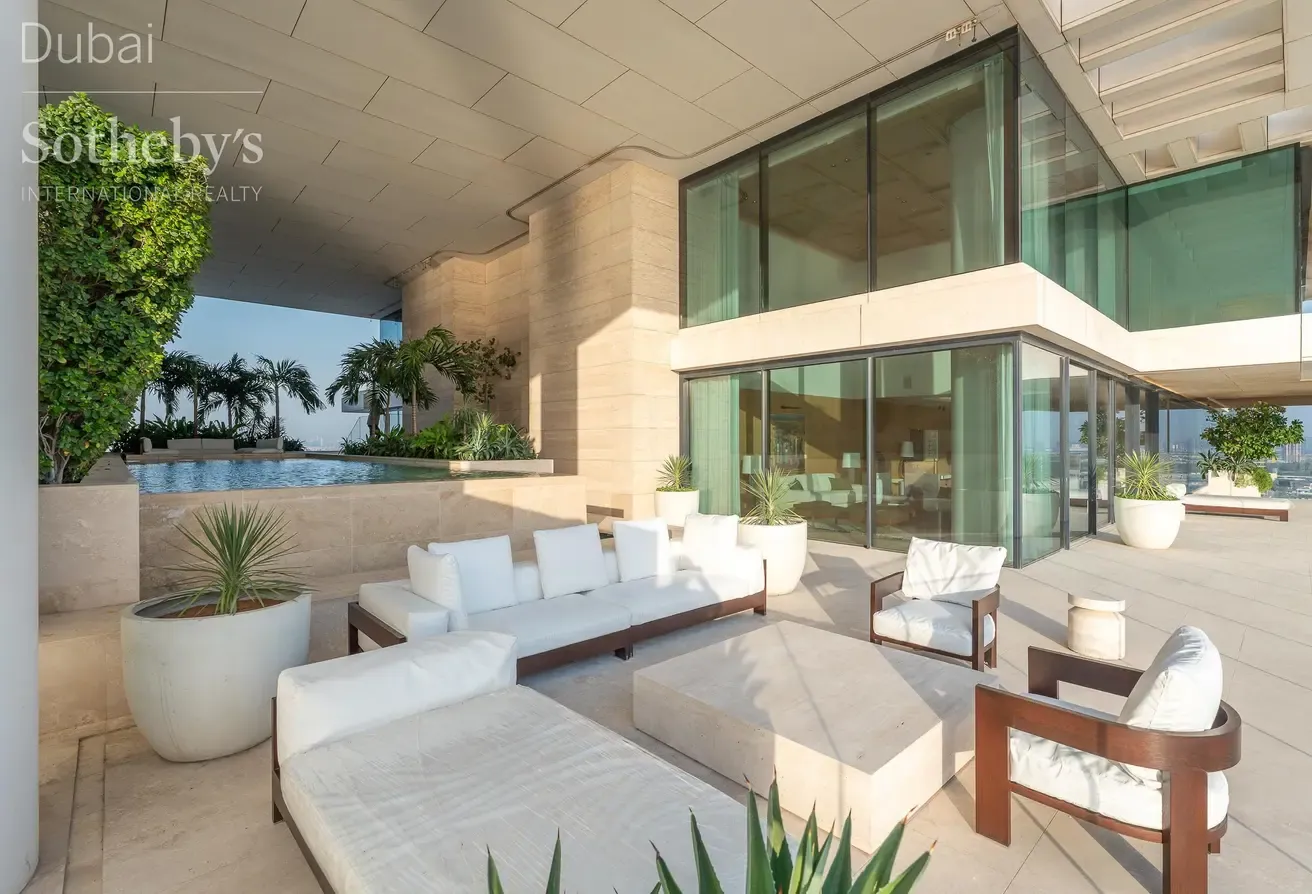 Japandi Inspired Penthouse with Private Pool