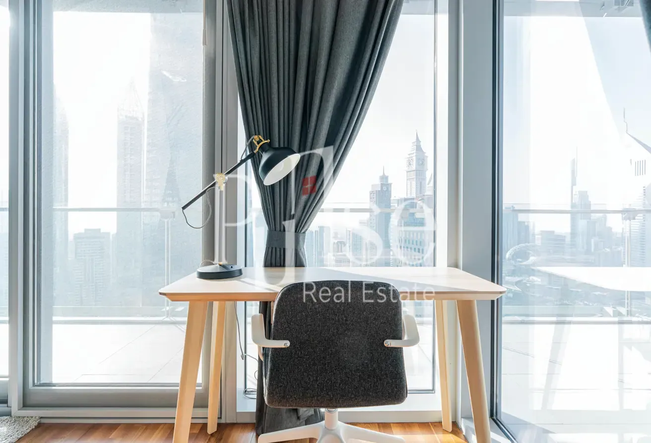 High Floor 1BR | Skyline Views | 6 Cheques