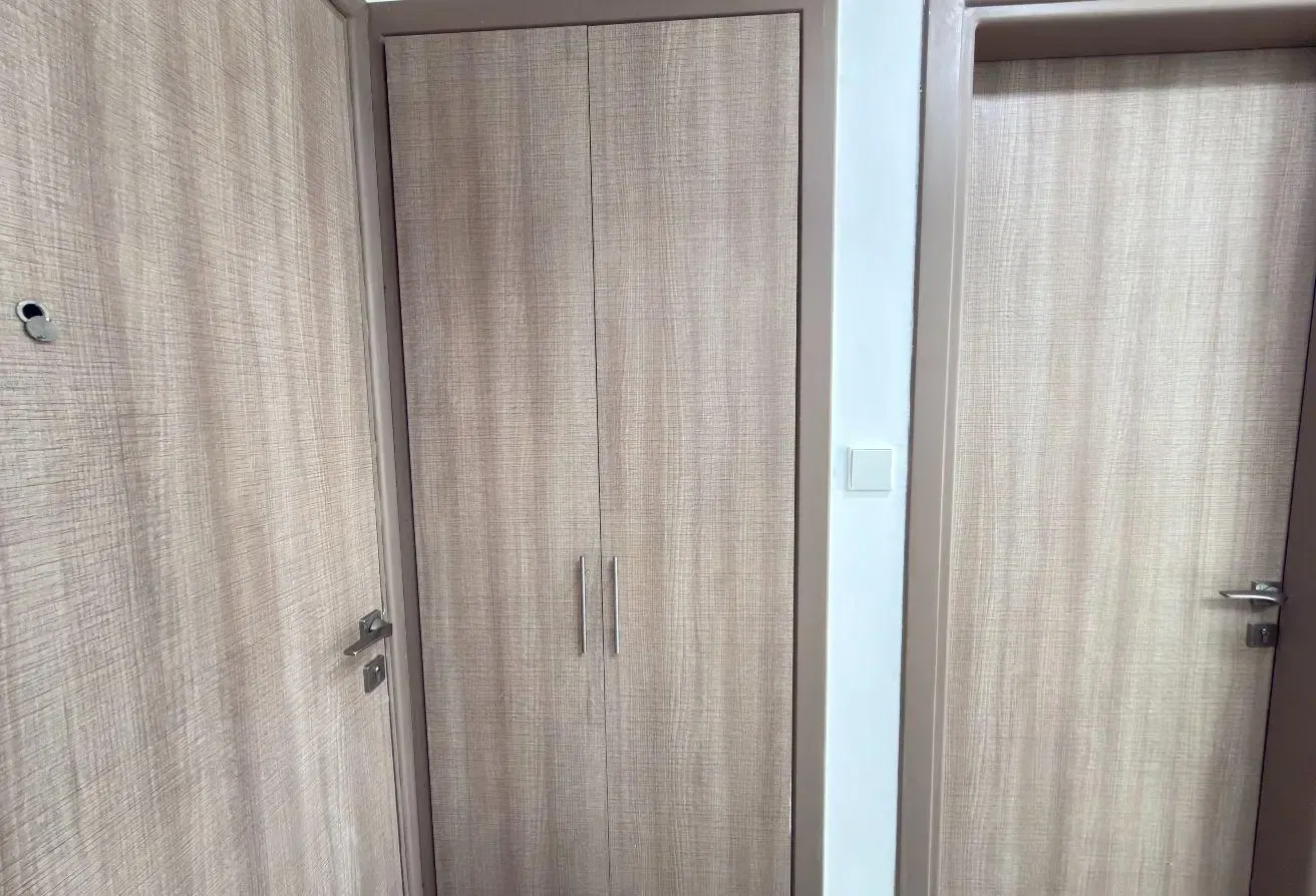 Modern 1BR | Balcony with Open View | Warsan 4