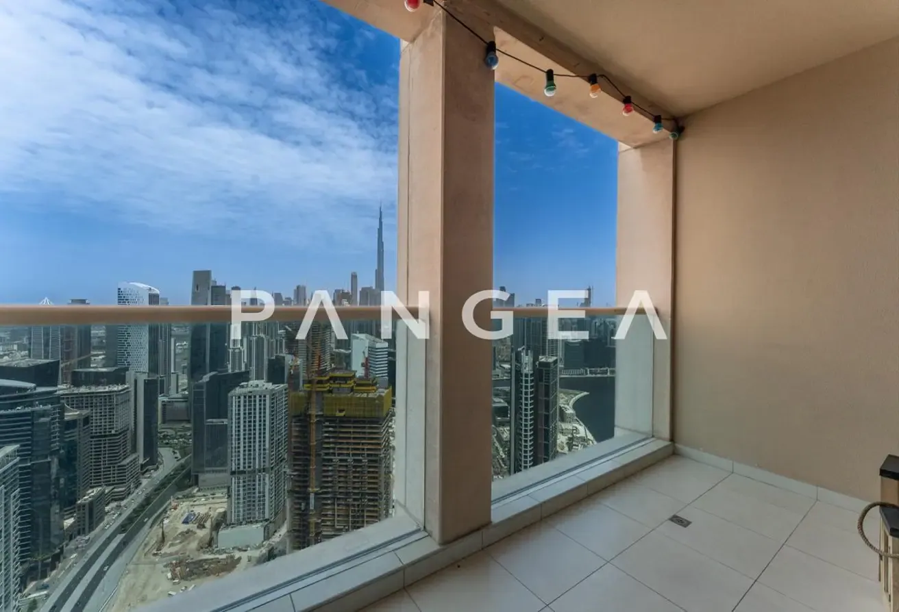 Burj Khalifa View | High Floor | Flexible Cheques