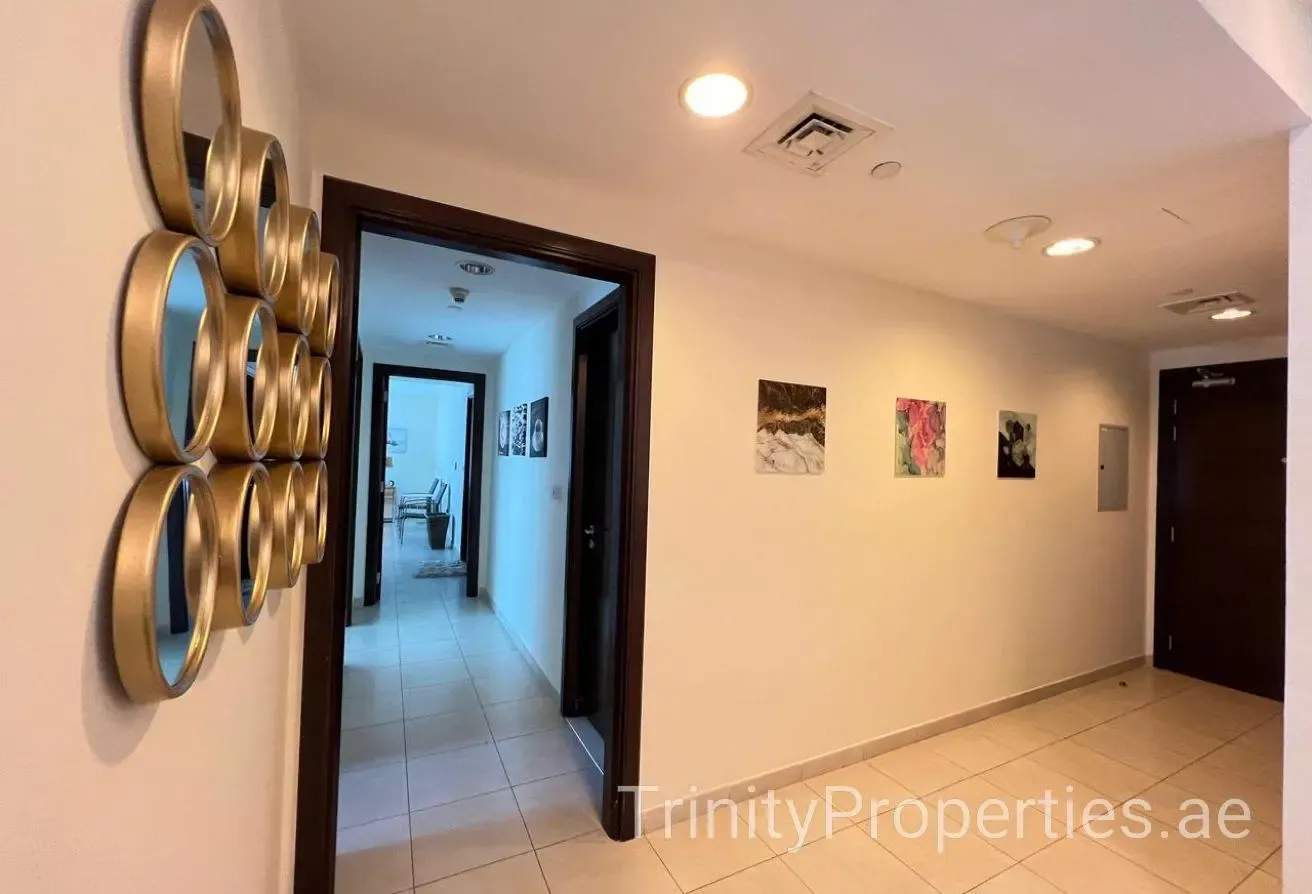 Fully Furnished | High Floor | 2Beds + Maid