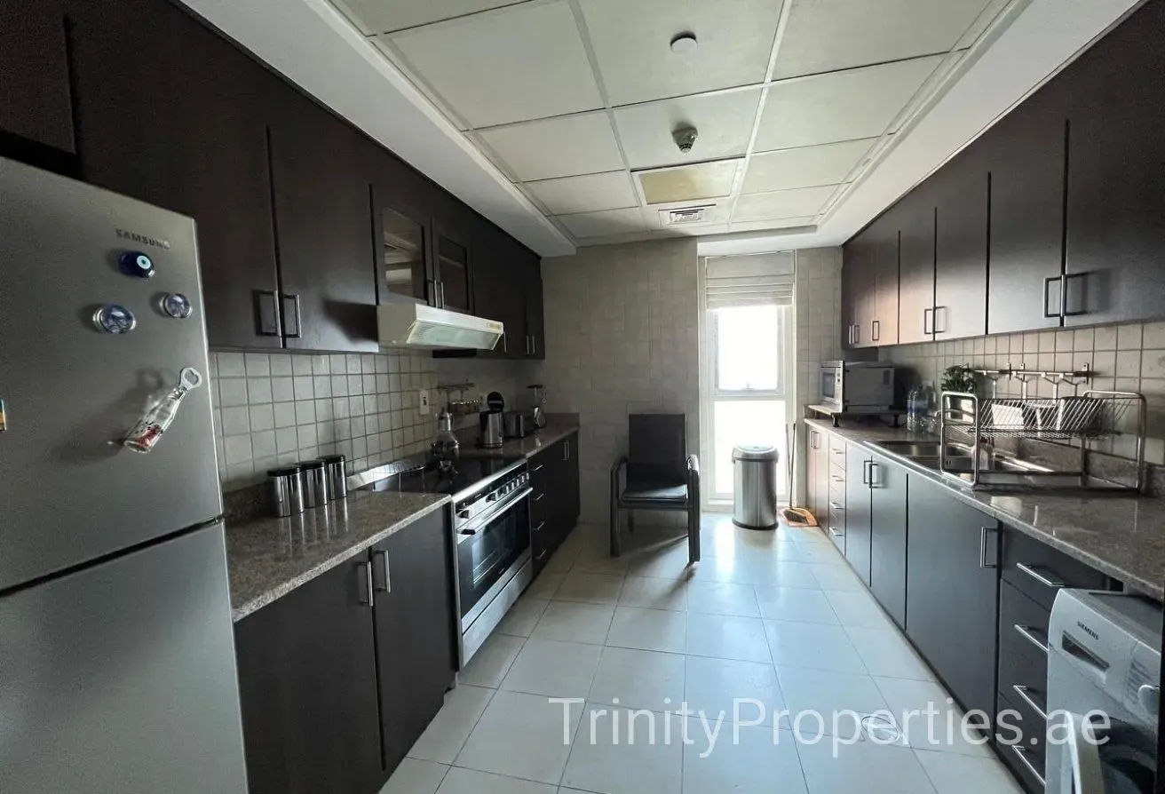 Fully Furnished | High Floor | 2Beds + Maid