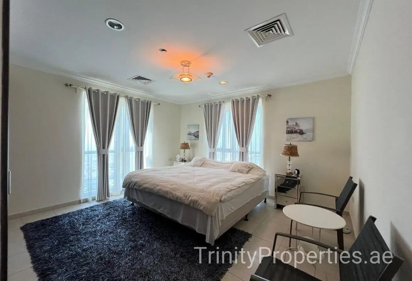Fully Furnished | High Floor | 2Beds + Maid