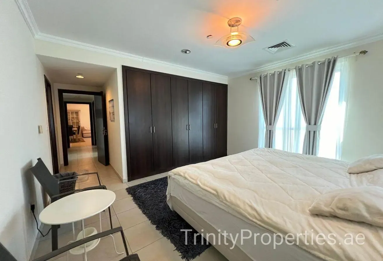 Fully Furnished | High Floor | 2Beds + Maid