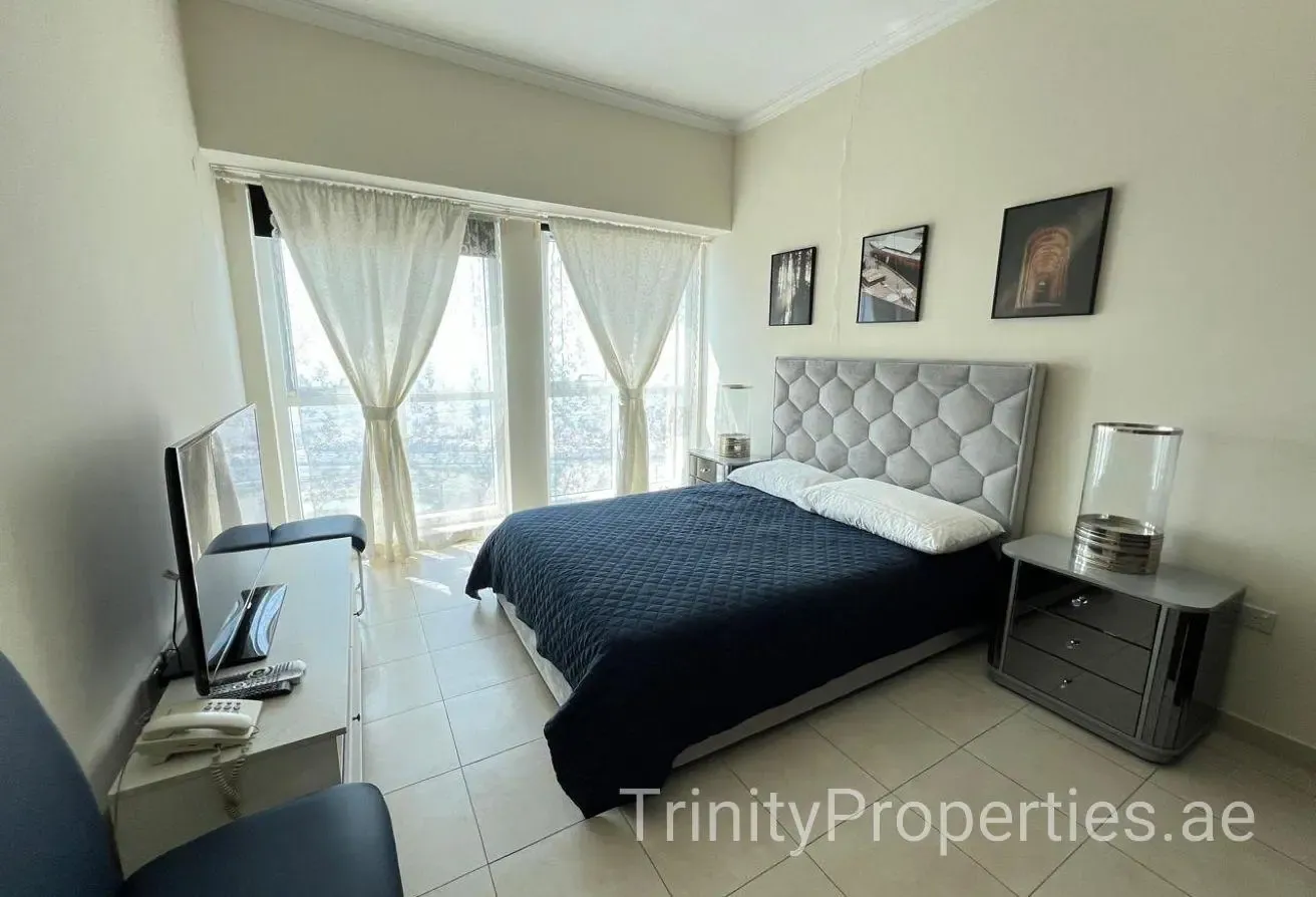 Fully Furnished | High Floor | 2Beds + Maid