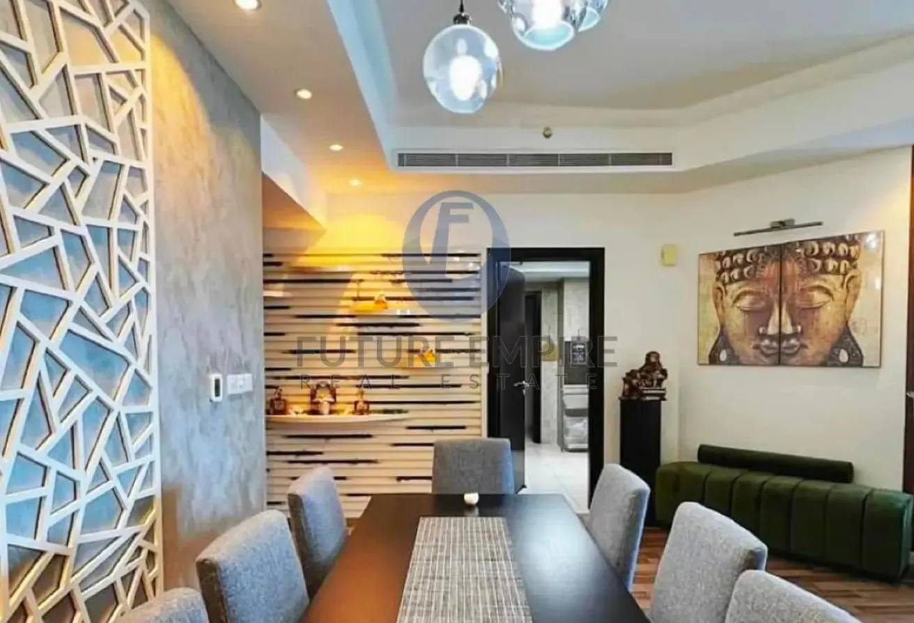 Full Furnished 3BR+Maid | Burj Khalifa Views