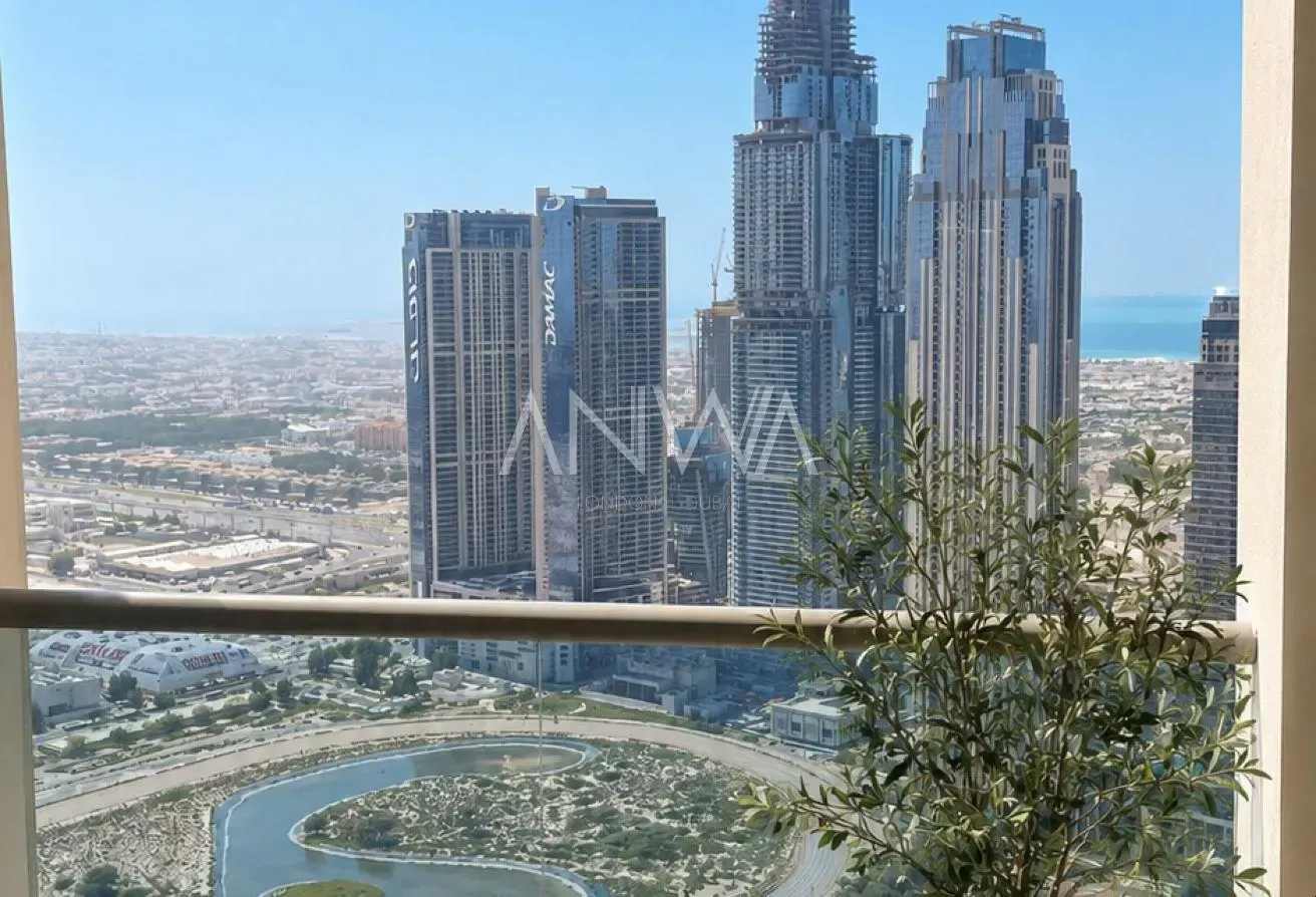 Full Furnished 3BR+Maid | Burj Khalifa Views