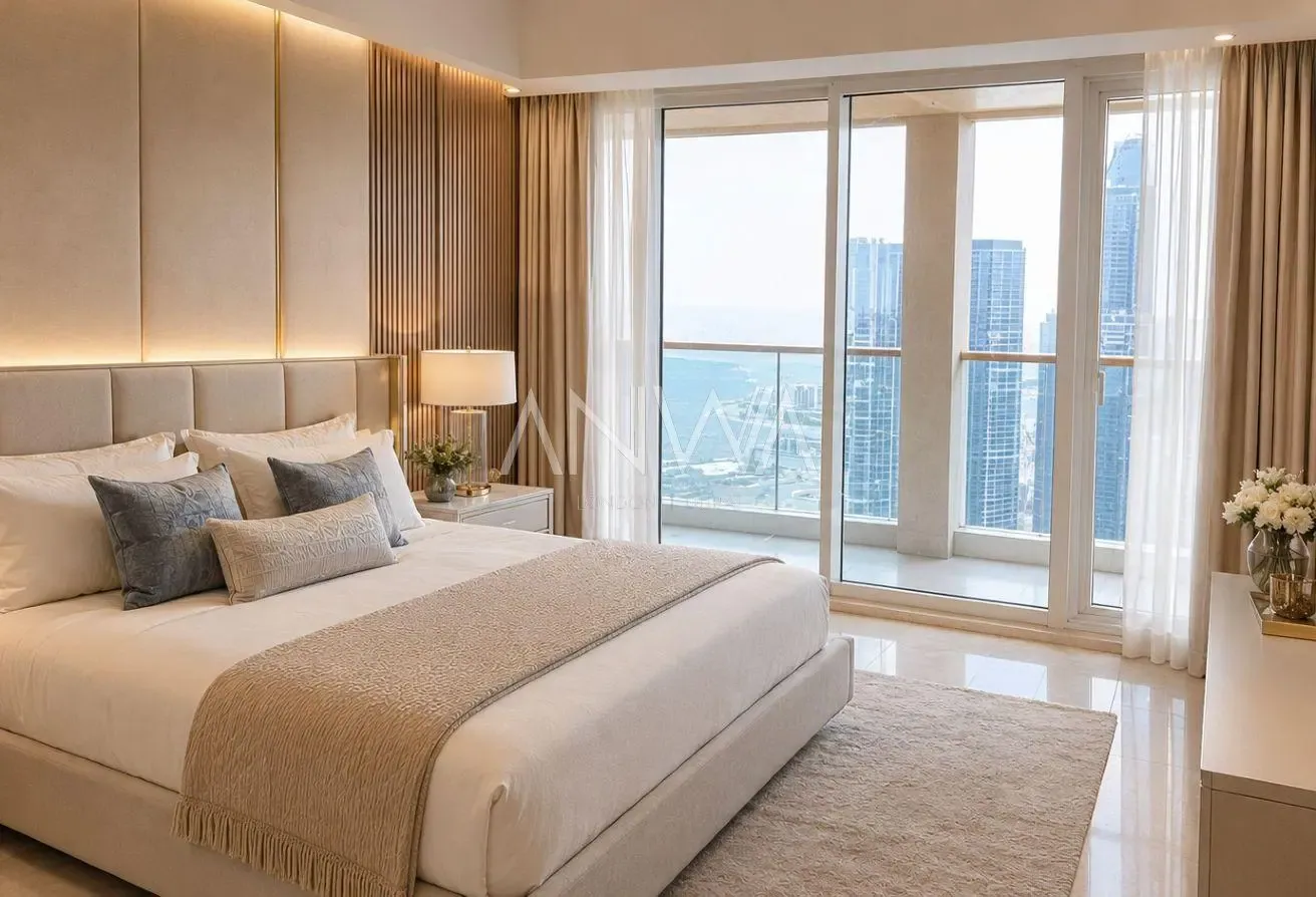 Full Furnished 3BR+Maid | Burj Khalifa Views