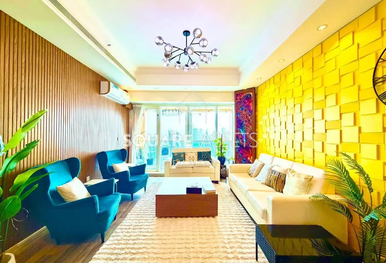 Furnished  3BR | Maids + Study | Canal - Burj View