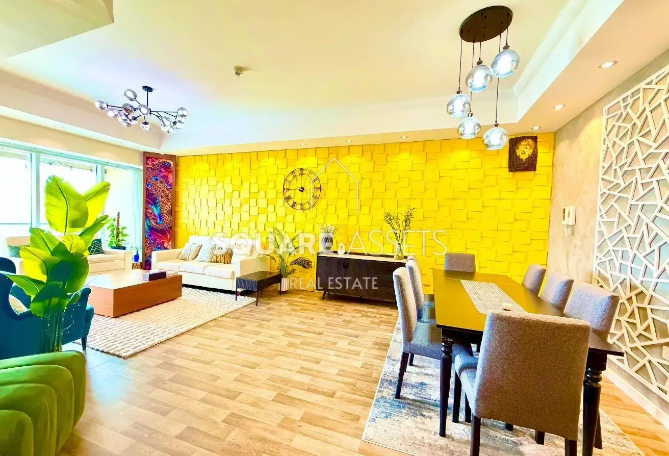 Furnished  3BR | Maids + Study | Canal - Burj View