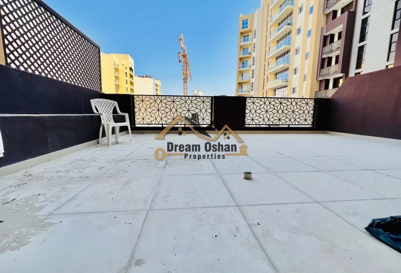2 BR Semi Furnished with Terrace Near Metro 102 K