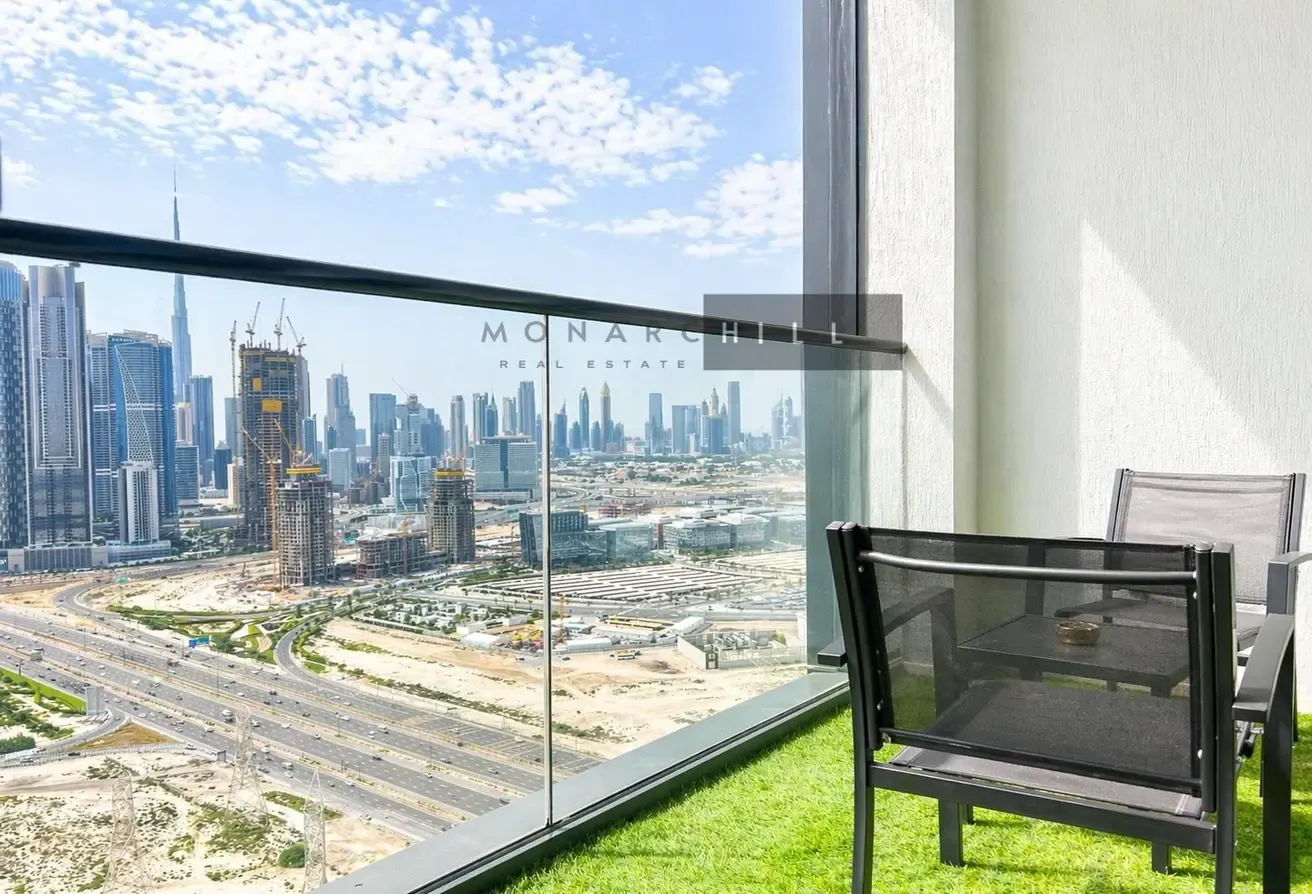 High Floor |  Furnished  |  Burj + Skyline Views