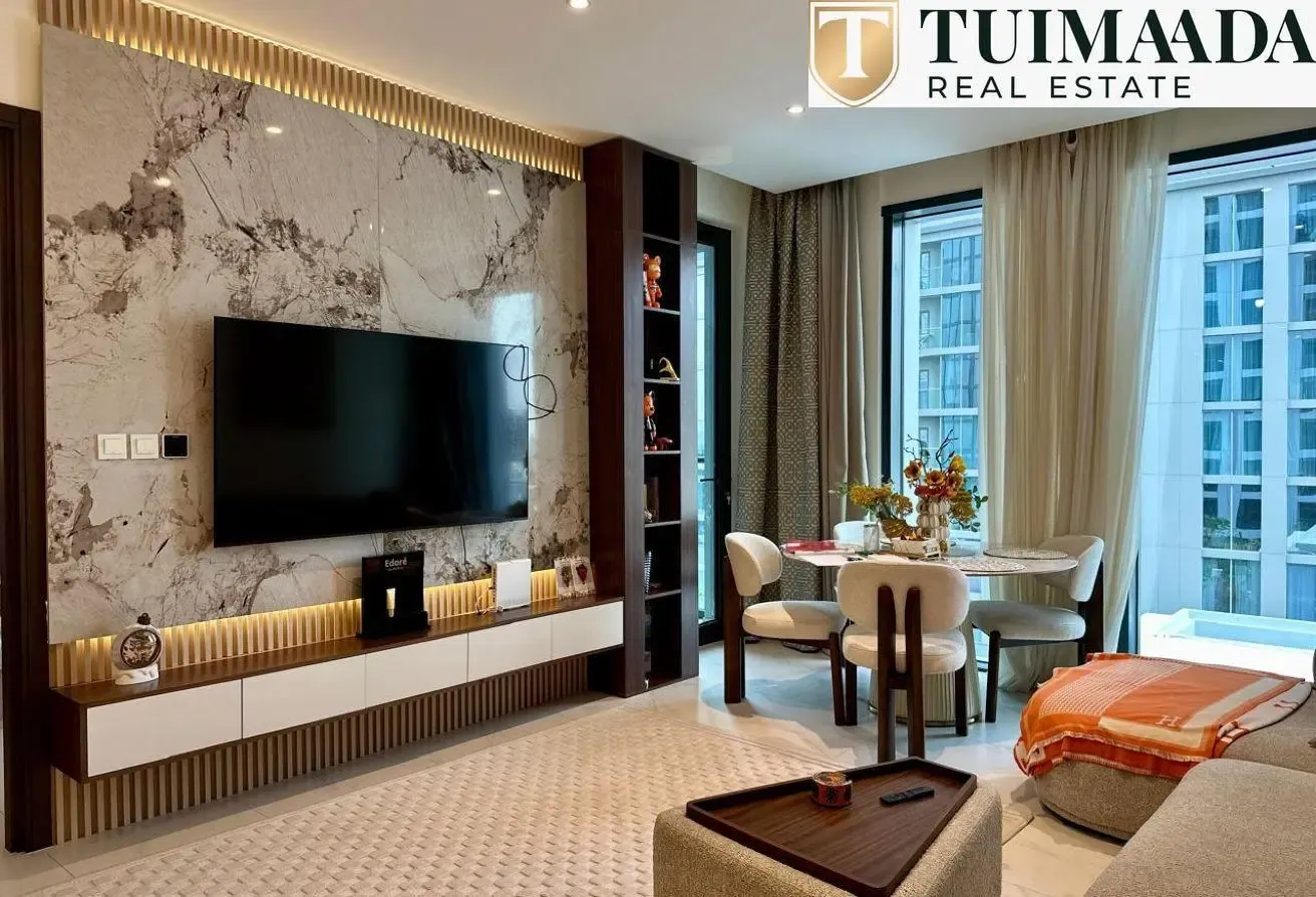 Furnished 1BR | Creek Vistas Grande | Graeat Locat