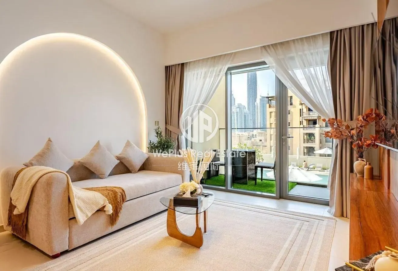 Burj Khalifa View | Fully Furnished | Vacant