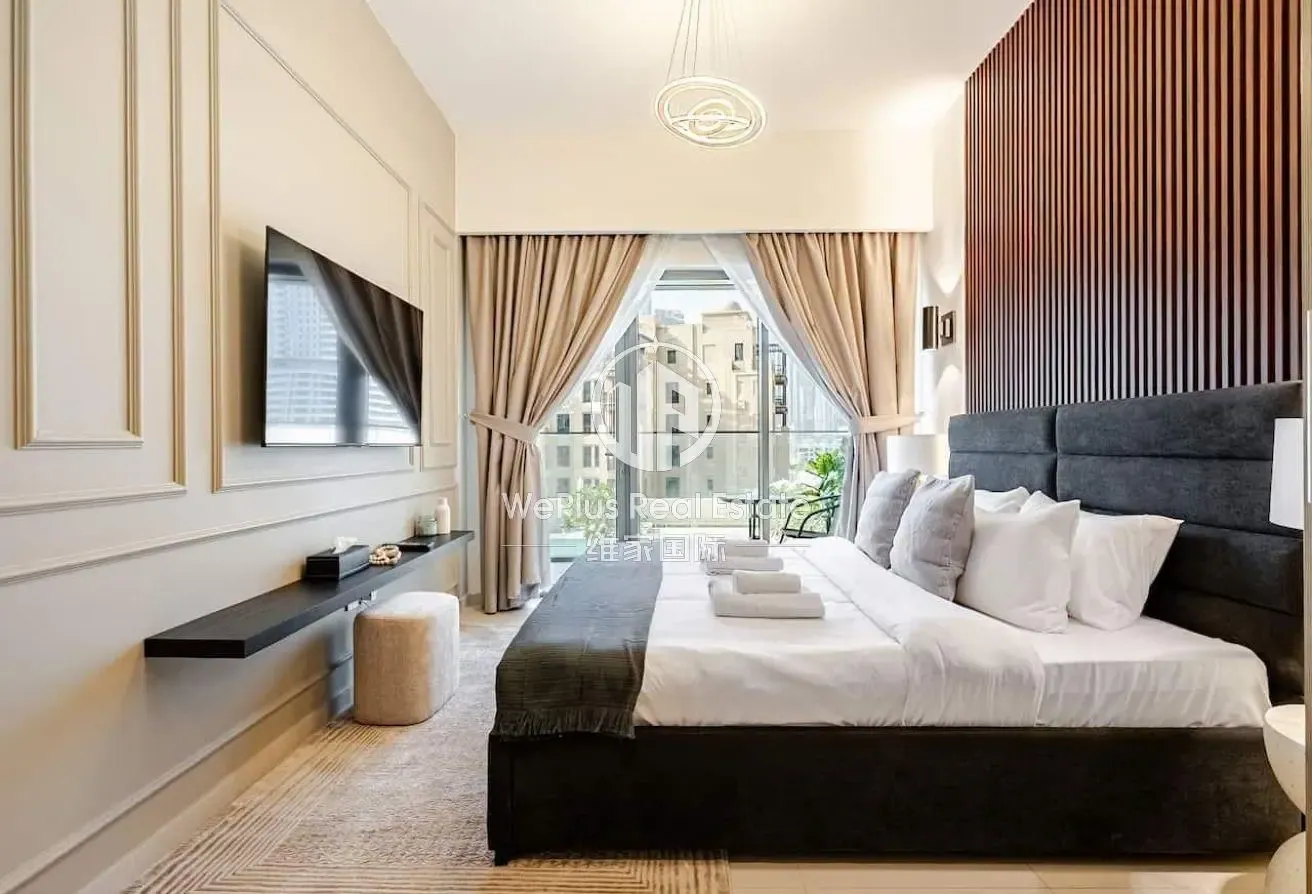 Burj Khalifa View | Fully Furnished | Vacant