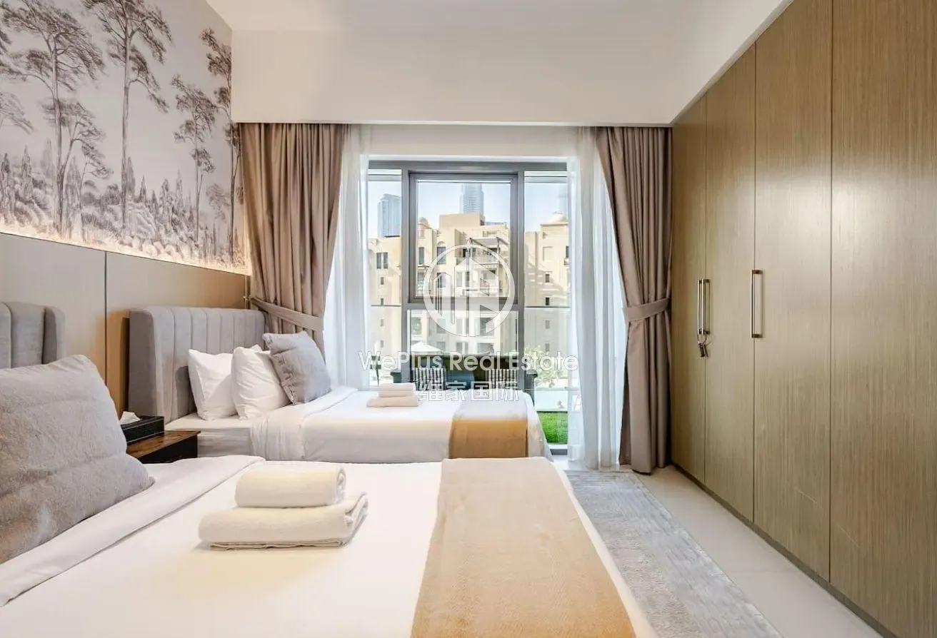 Burj Khalifa View | Fully Furnished | Vacant