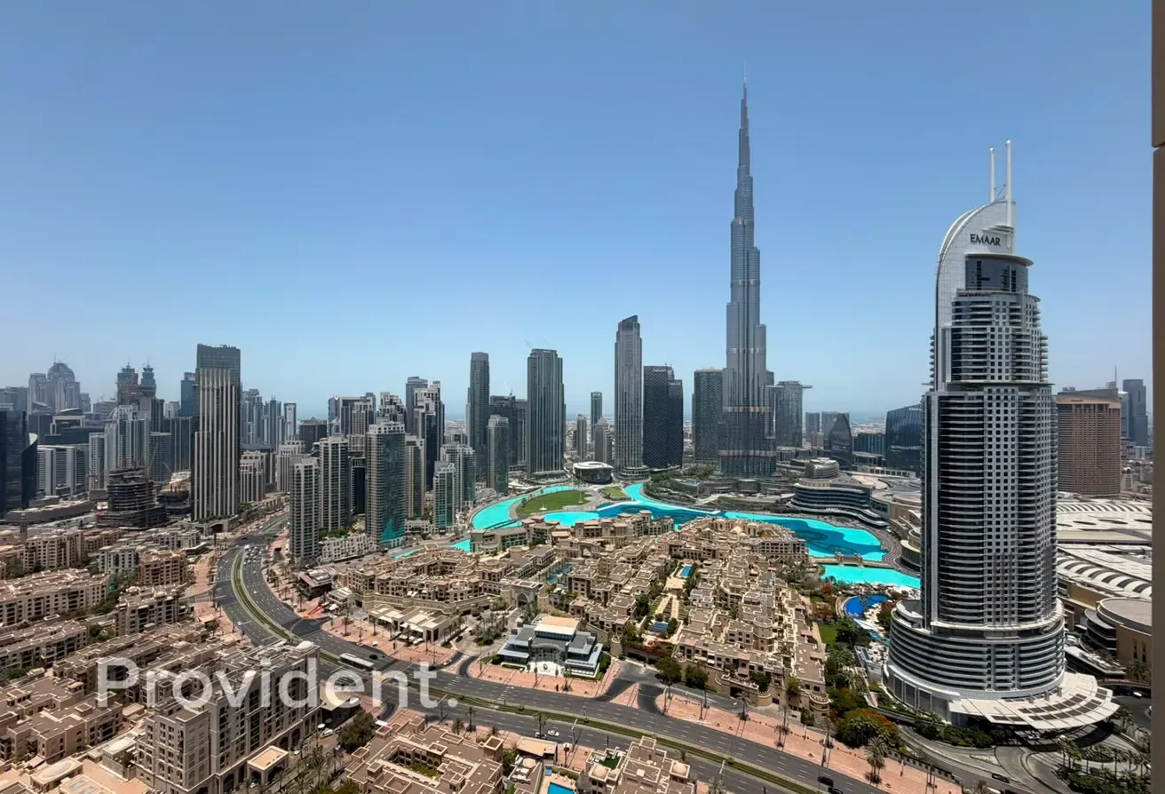 Full Burj Khalifa View | High Floor | Vacant