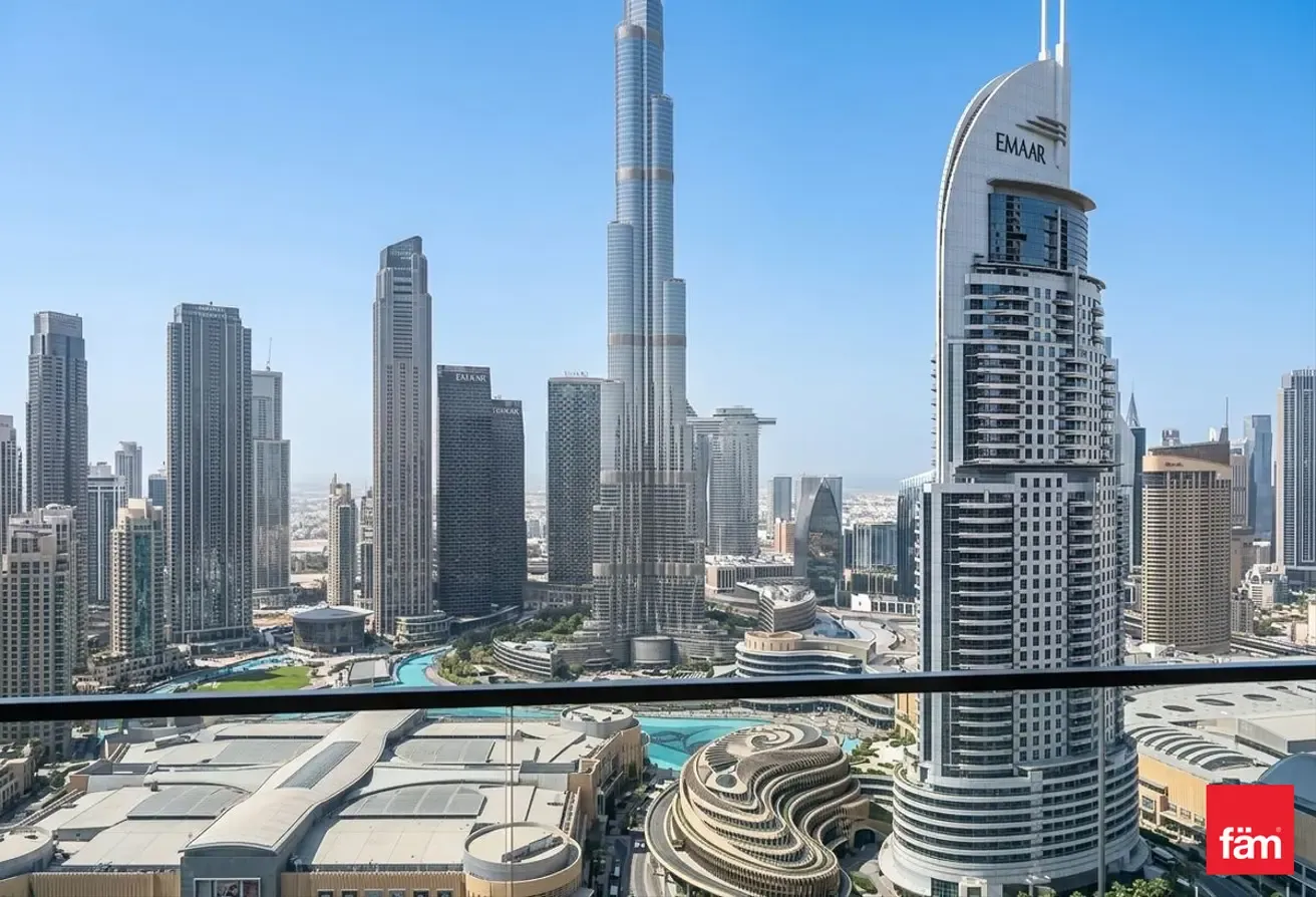 Burj Khalifa and Fountain View High Floor