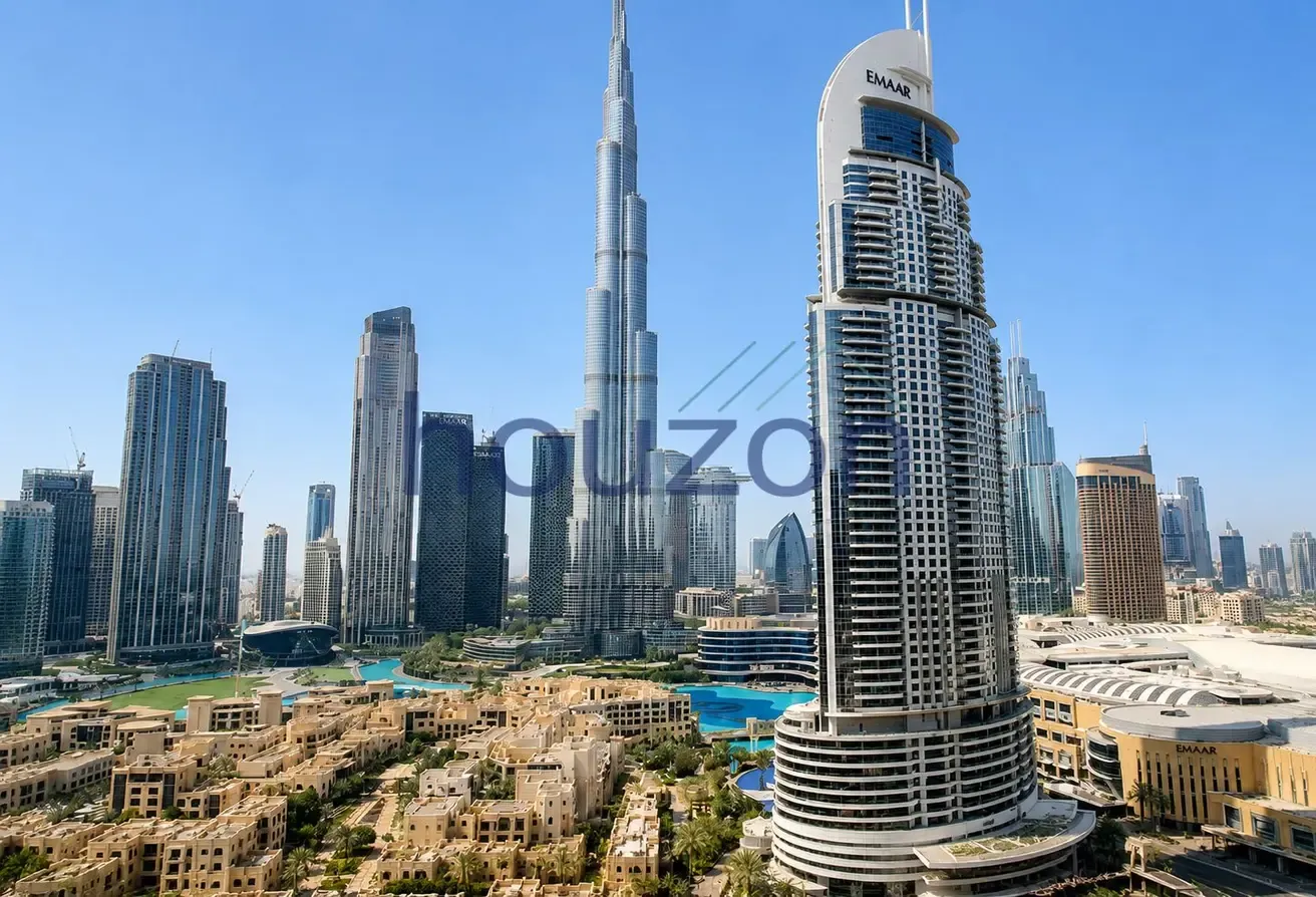 Burj + Fountain View | Spacious 2BR | Long Balcony