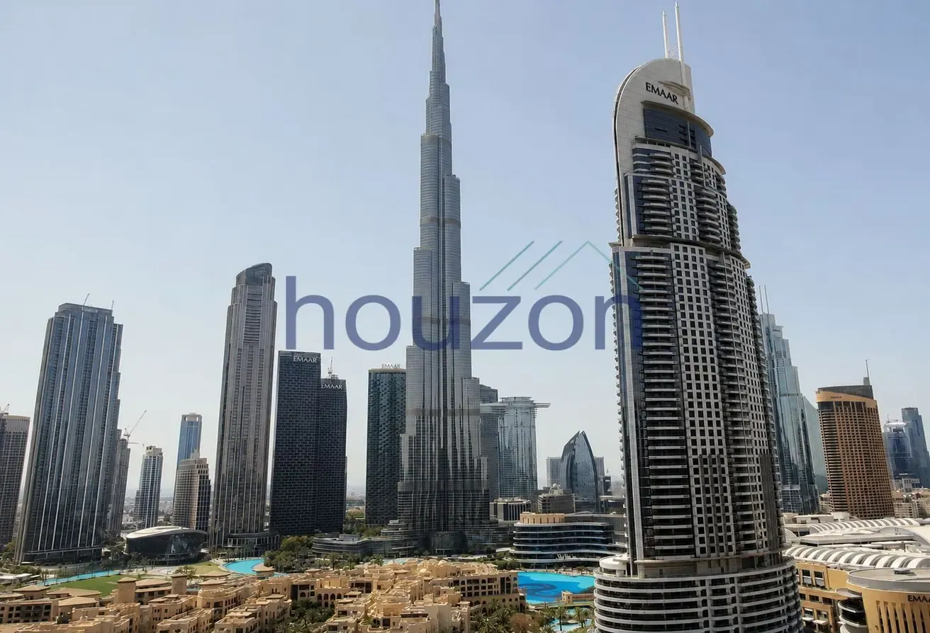 Burj Khalifa View 2BR | Furnished | Vacant
