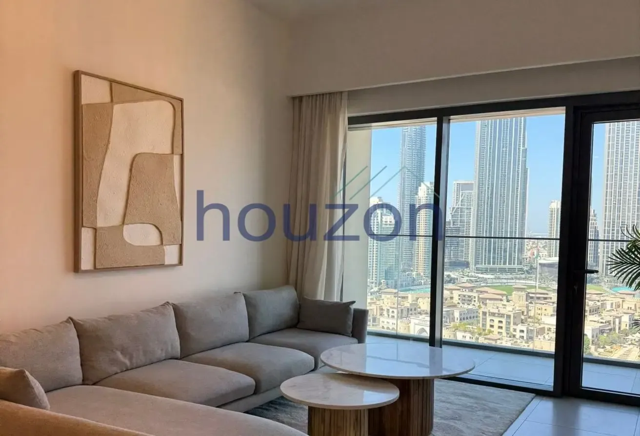 Burj Khalifa View 2BR | Furnished | Vacant