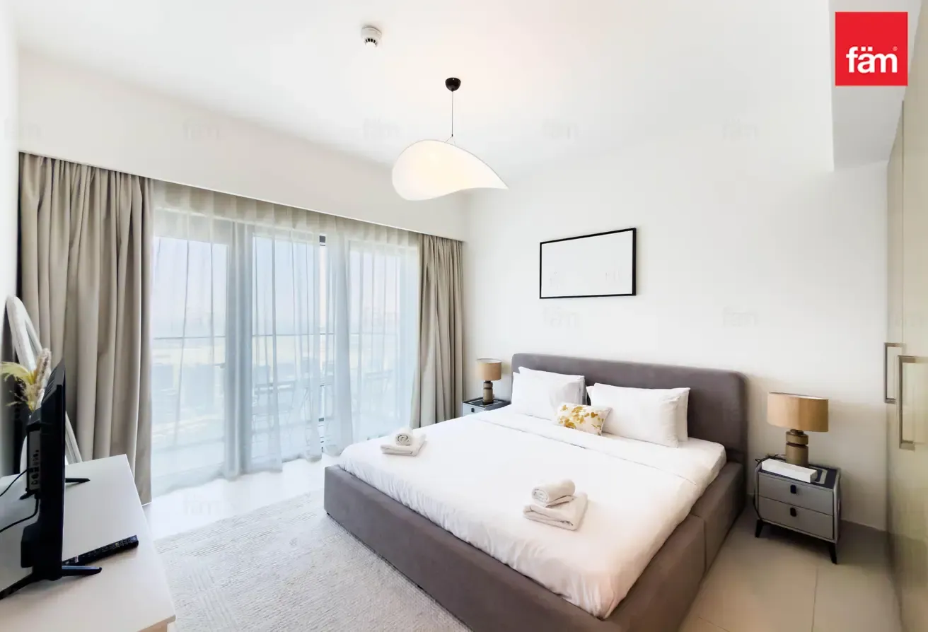 FULLY FURNISHED 2 BR | SEA VIEW | HIGH FLOOR