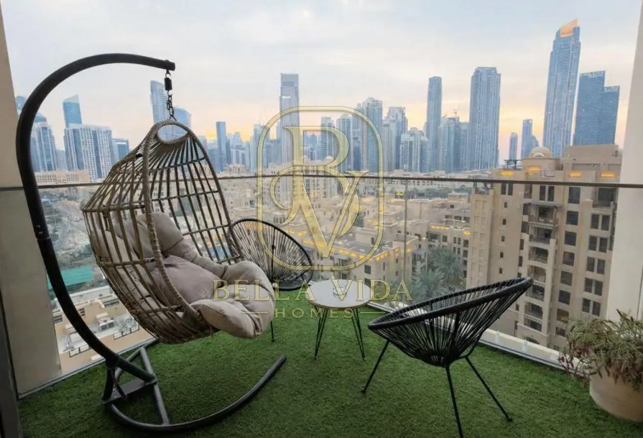 2 BR Apartment with Burj Khalifa & Fountain View