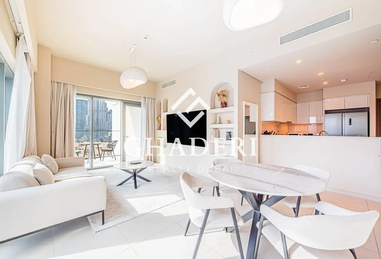 Luxury Furnished | Burj Khalifa View | Mid Floor