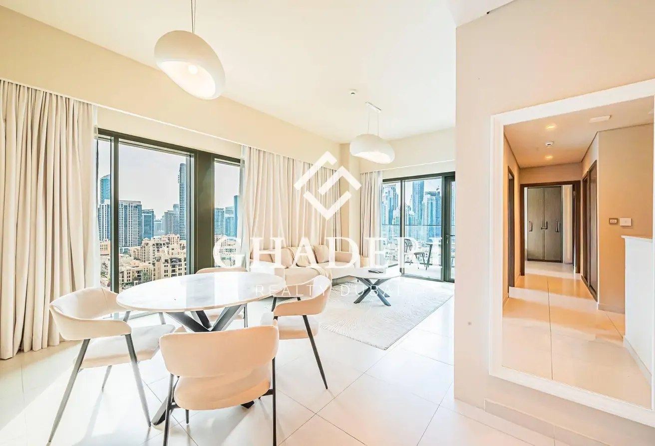 Luxury Furnished | Burj Khalifa View | Mid Floor