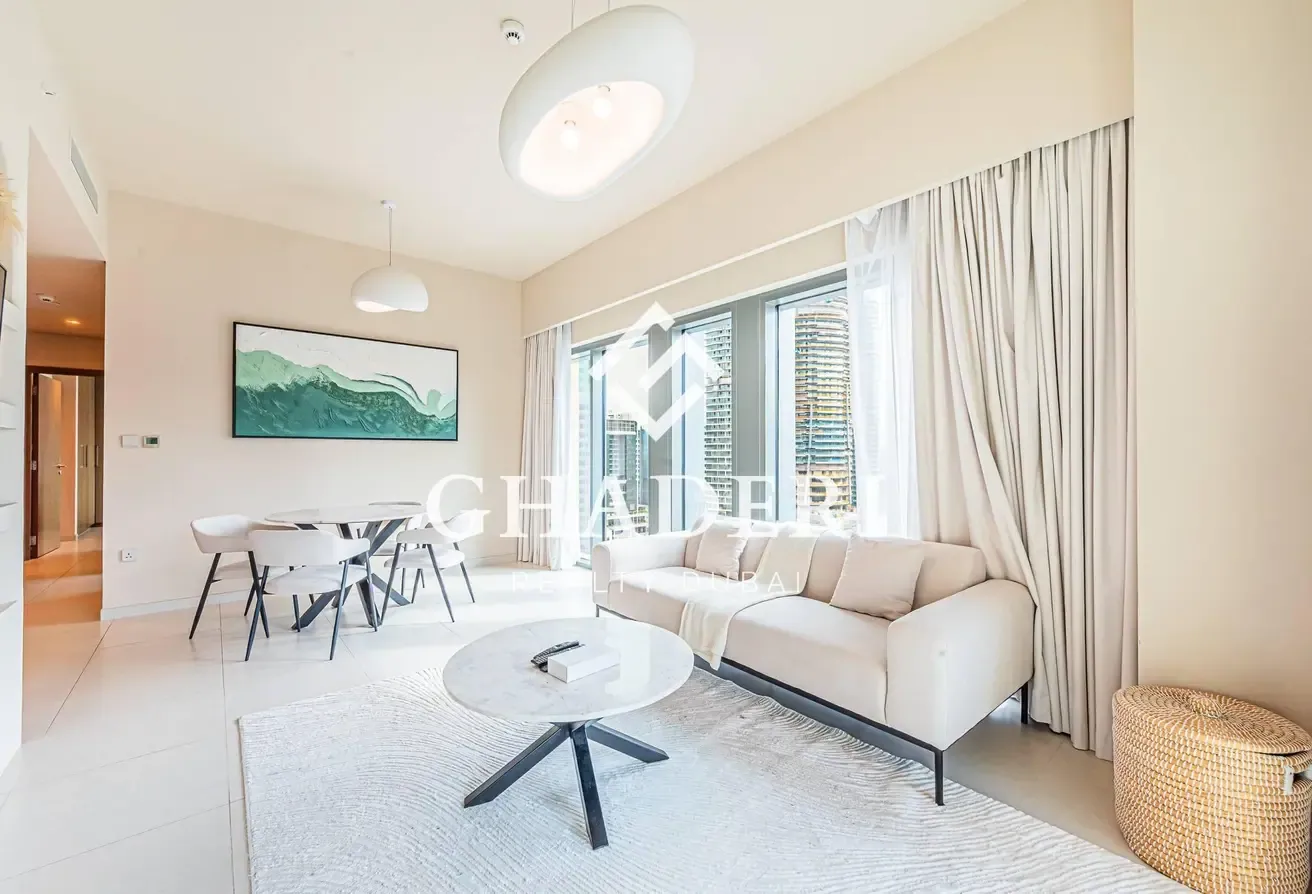 Luxury Furnished | Burj Khalifa View | Mid Floor