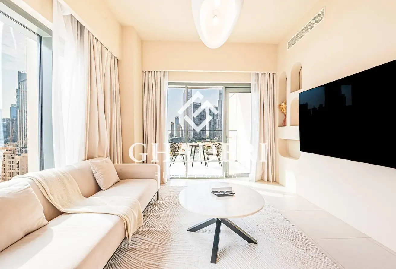 Luxury Furnished | Burj Khalifa View | Mid Floor