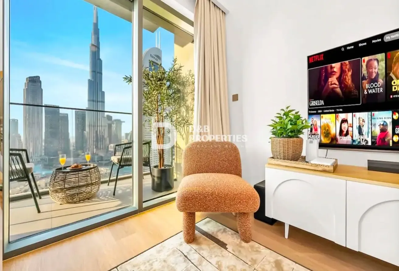 Vacant | Fully Furnished | Burj Khalifa View