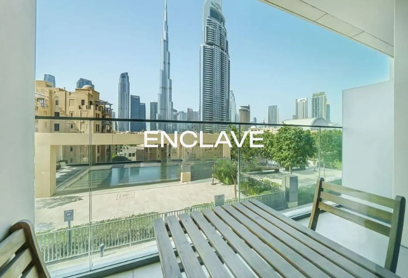 Fully Furnished | Burj Khalifa and Pool View