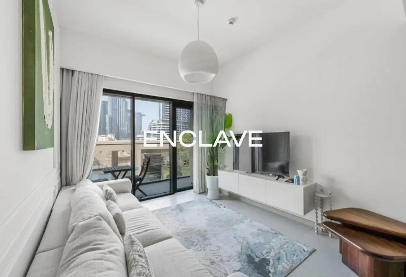 Fully Furnished | Burj Khalifa and Pool View