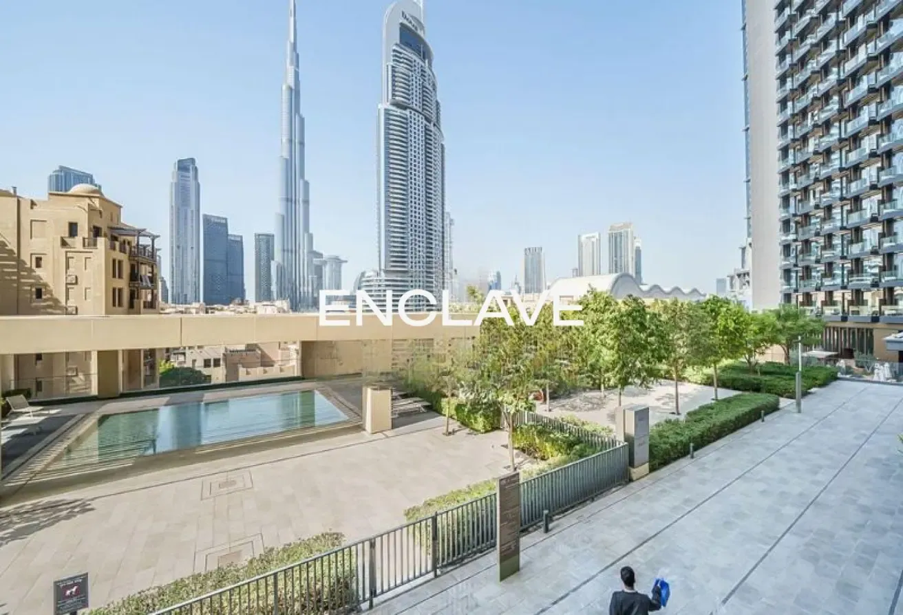 Fully Furnished | Burj Khalifa and Pool View