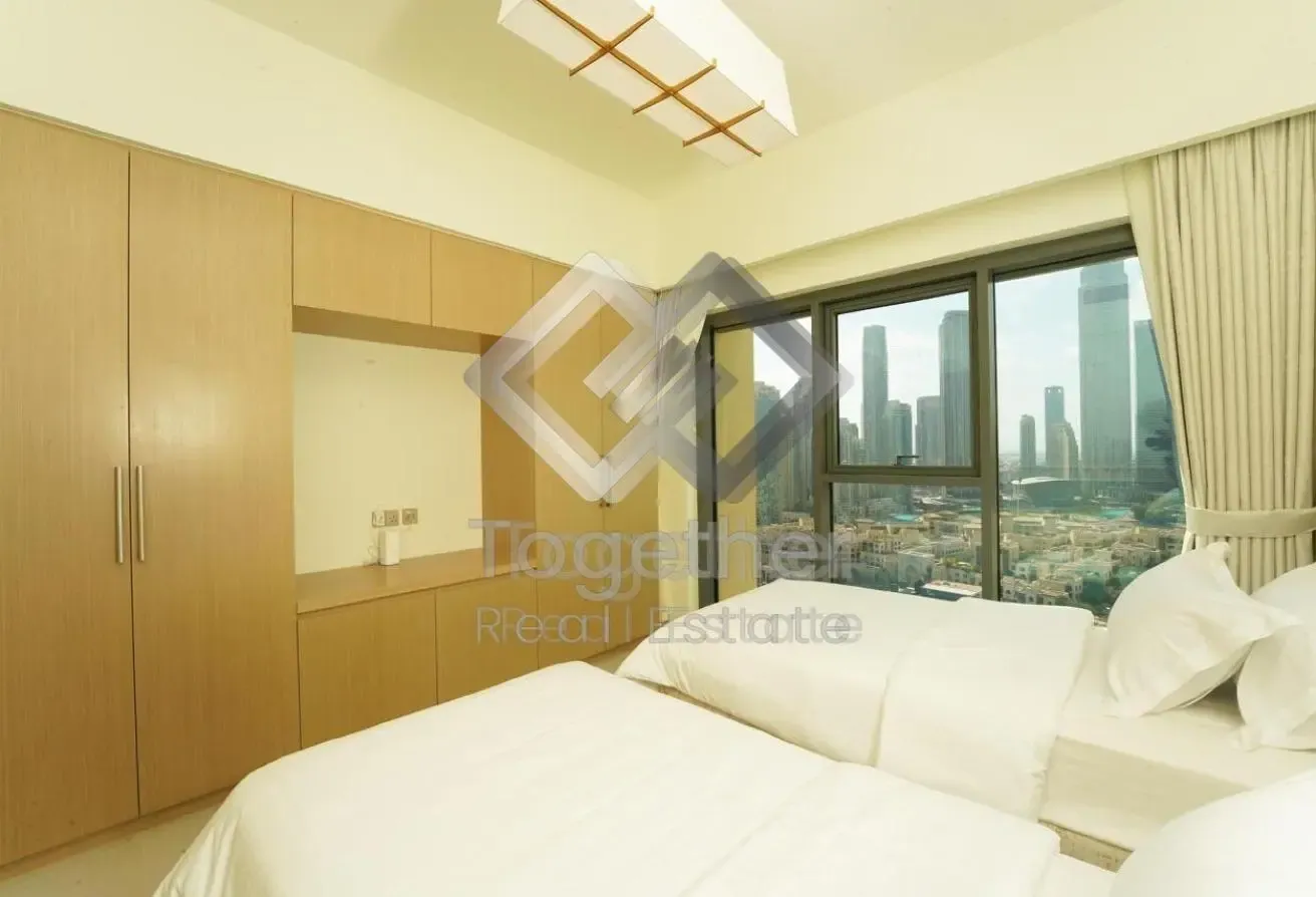 Furnished | Burj Khalifa View | High Floor |