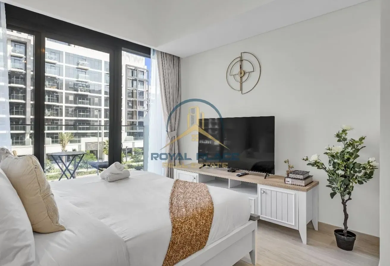 Fully Furnished Specious Studio Azizi Riviera