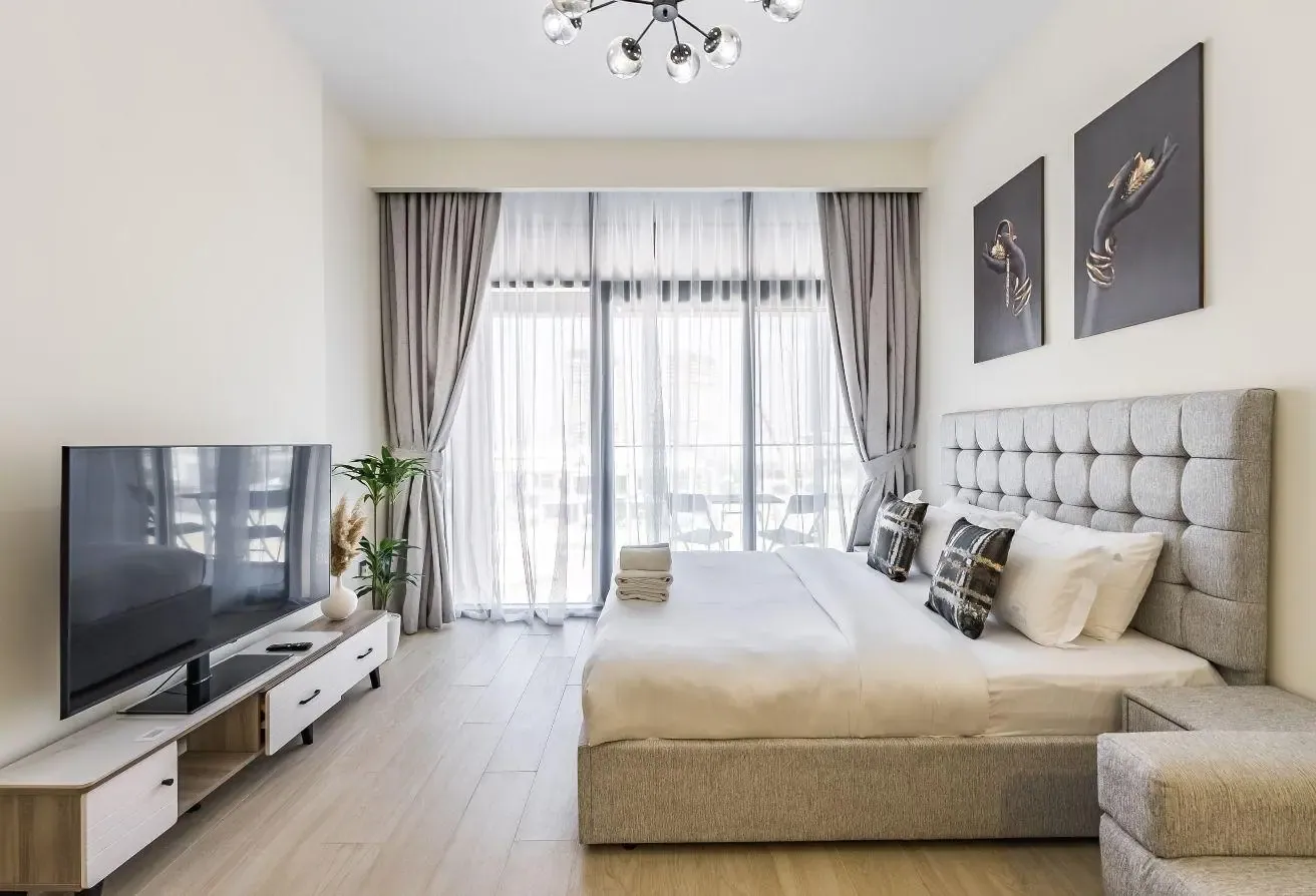 Relaxing Studio Retreat in Vibrant Meydan City