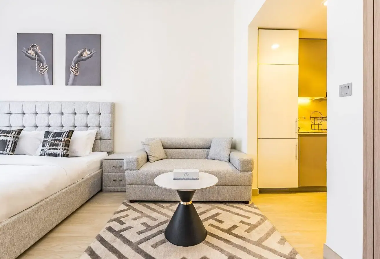 Relaxing Studio Retreat in Vibrant Meydan City